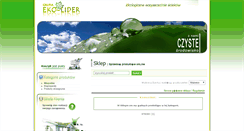 Desktop Screenshot of eko-lider.pl