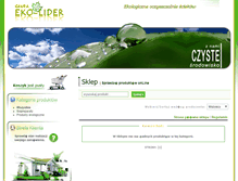 Tablet Screenshot of eko-lider.pl